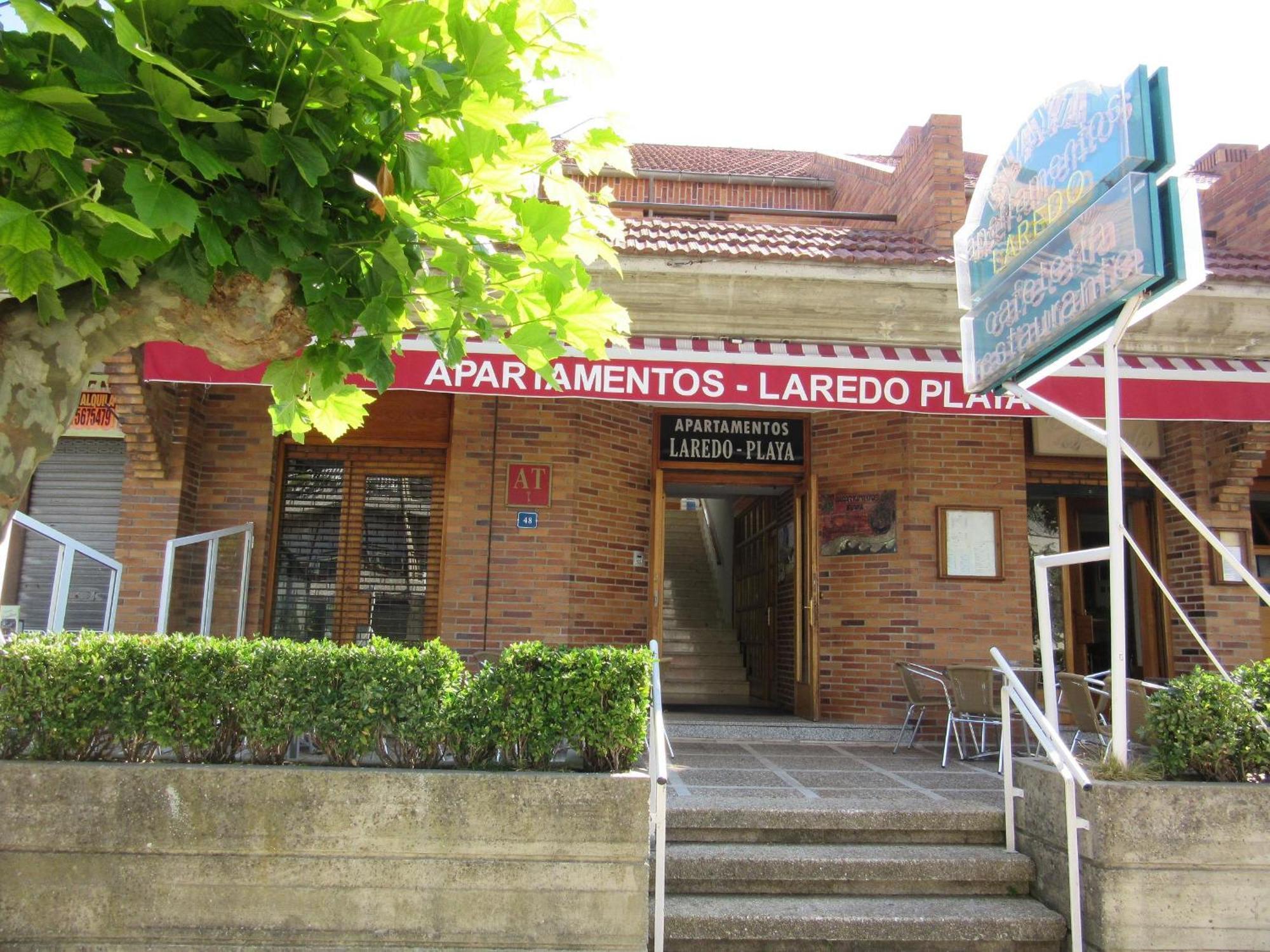 Apartamentos Laredo-Playa Exteriör bild